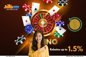 Juan365 Rebates That Keep You Playing — Up to 1.5% Back